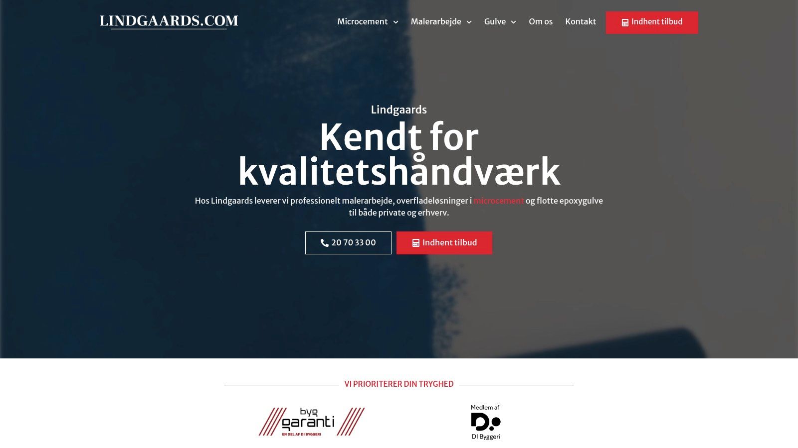 Screenshot from https://lindgaards.com