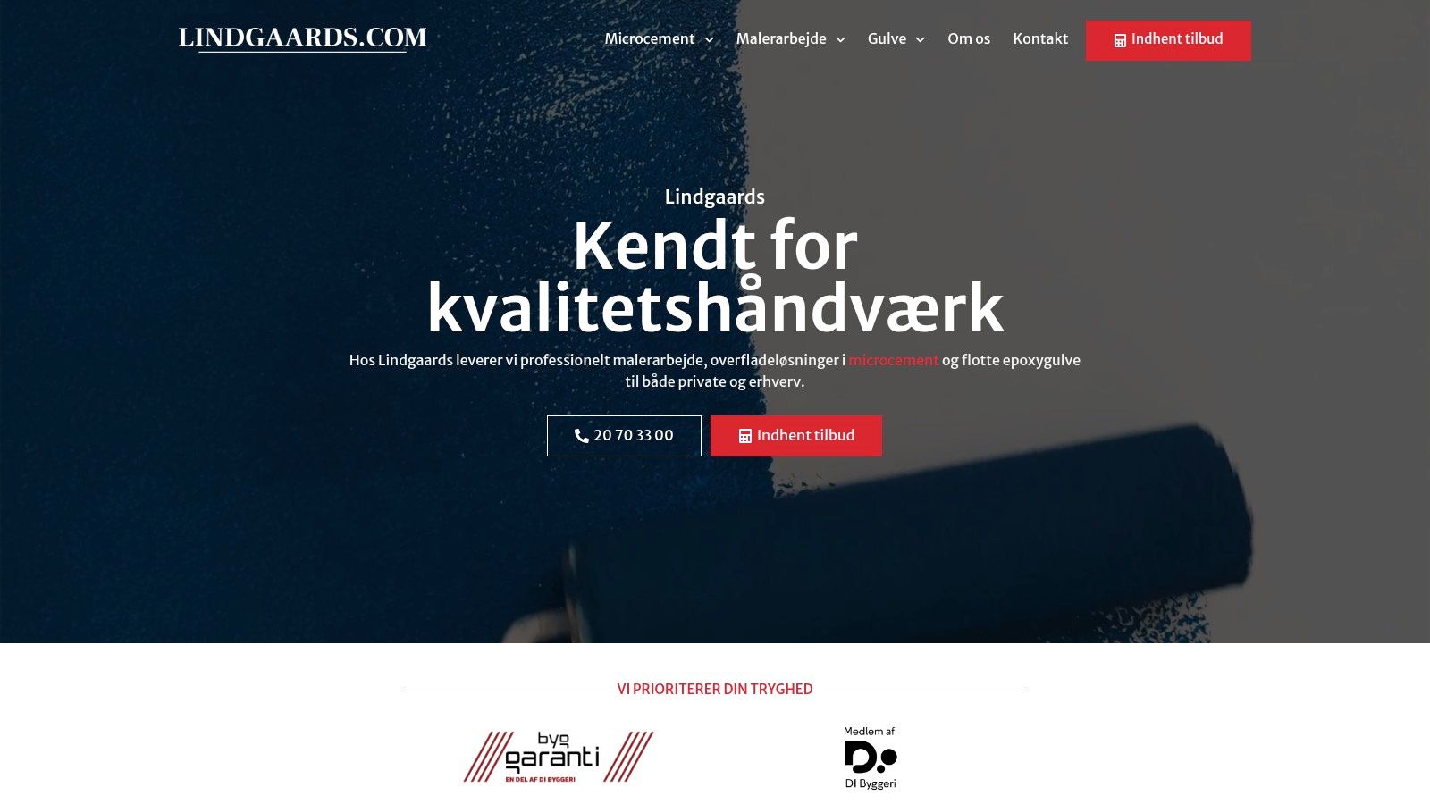 Screenshot from https://lindgaards.com