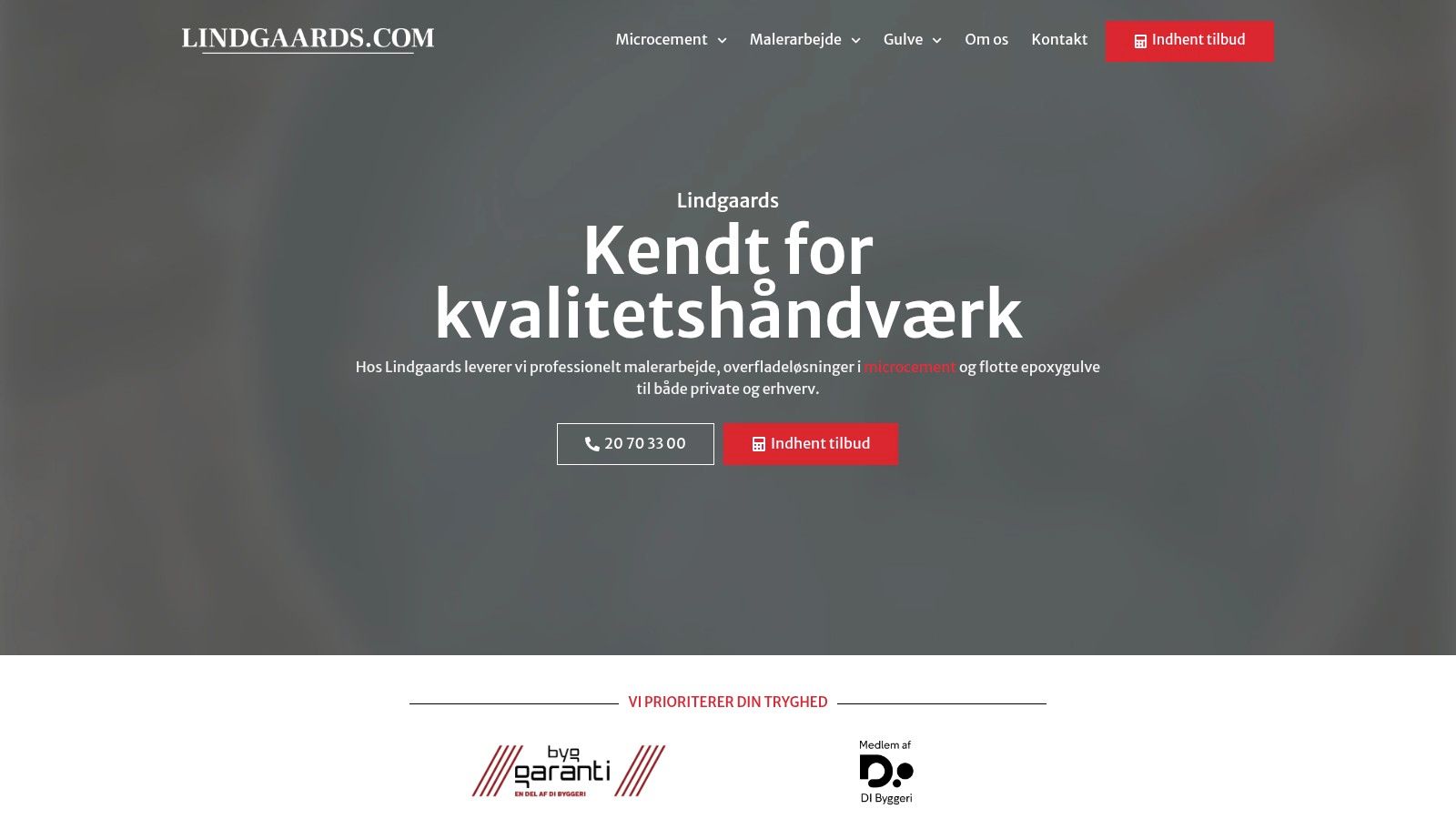 Screenshot from https://lindgaards.com