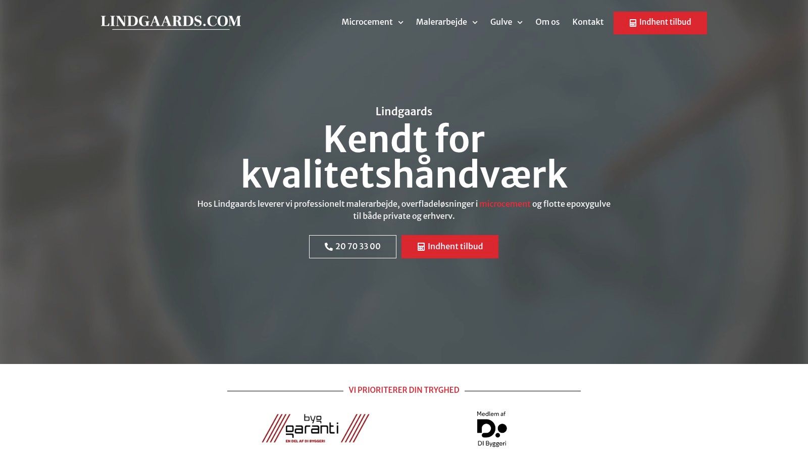 Screenshot from https://lindgaards.com