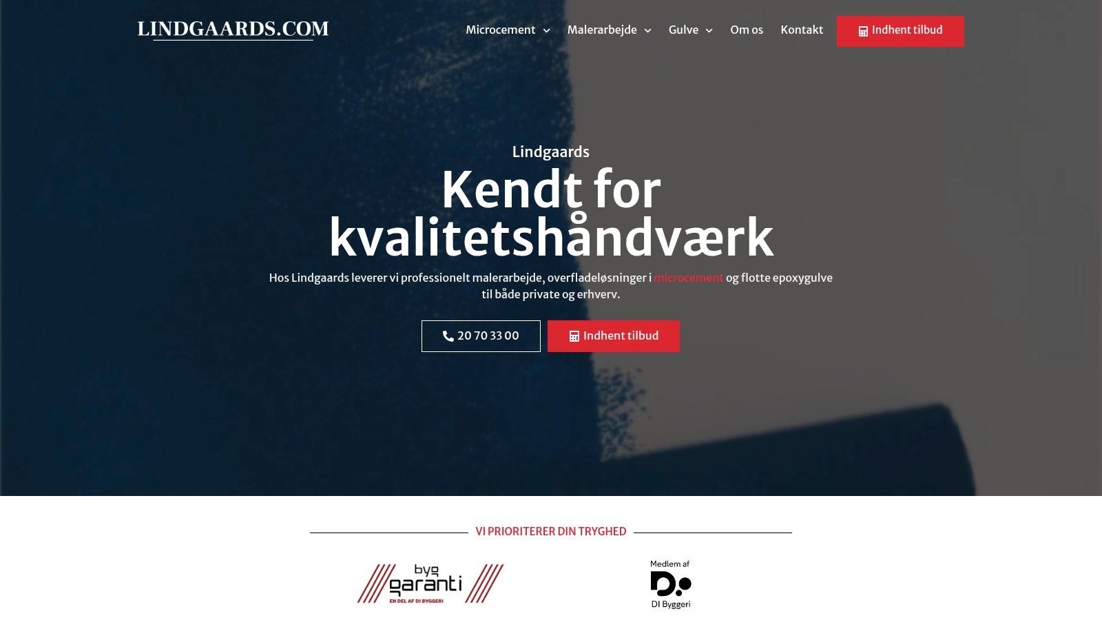 Screenshot from https://lindgaards.com