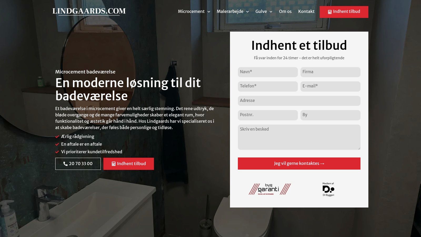 Screenshot from https://lindgaards.com/microcement-badevaerelse/