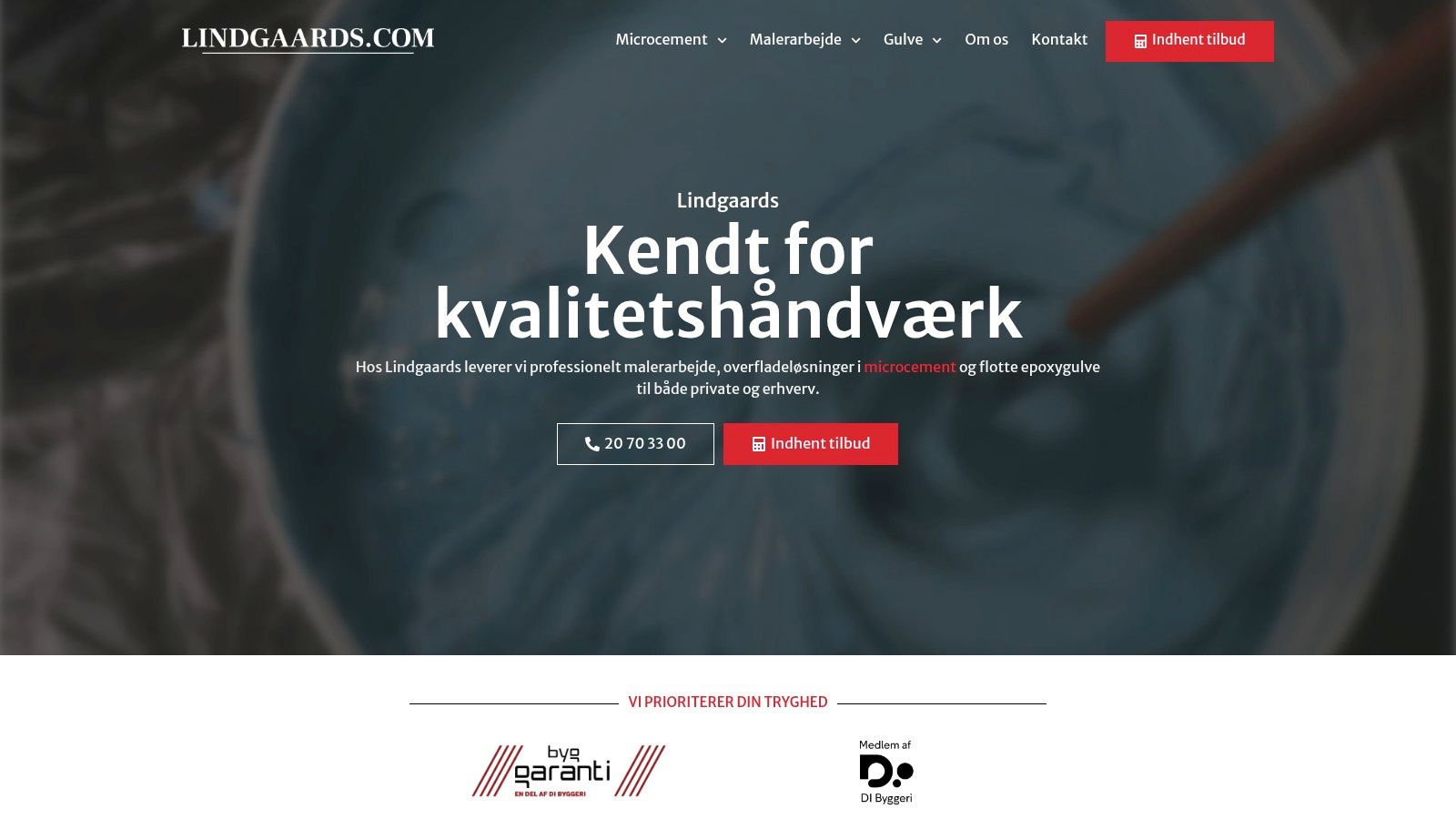 Screenshot from https://lindgaards.com